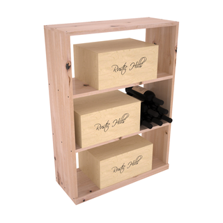 Elementcollection Half Height Wine Case Bin Unstained