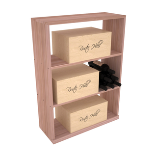 Elementcollection Half Height Wine Case Bin Unstained