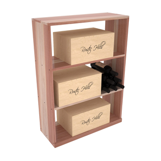 Elementcollection Half Height Wine Case Bin Unstained