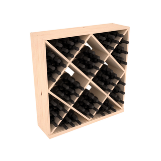 Elementcollection Diamond Cube Wine Bin Unstained Element Collection