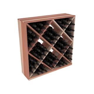 Elementcollection Diamond Cube Wine Bin Unstained