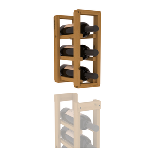 Elementcollection 1 Column Standard Extender Wood Wine Rack Oak Stained