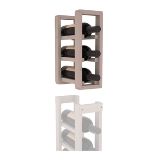 Elementcollection 1 Column Standard Extender Wood Wine Rack Greywash Stained