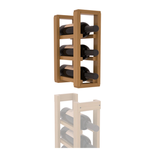 Elementcollection 1 Column Standard Extender Wood Wine Rack Oak Stained