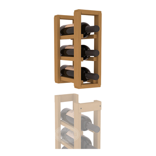 Elementcollection 1 Column Standard Extender Wood Wine Rack Oak Stained