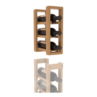 Elementcollection 1 Column Standard Extender Wood Wine Rack Oak Stained