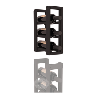 Elementcollection 1 Column Standard Extender Wood Wine Rack Black Stained