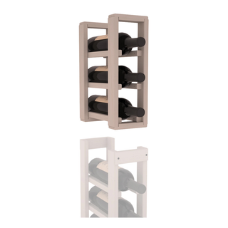 Elementcollection 1 Column Standard Extender Wood Wine Rack Greywash Stained
