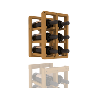 Elementcollection 2 Column Standard Wood Wine Rack Extender Oak Stained