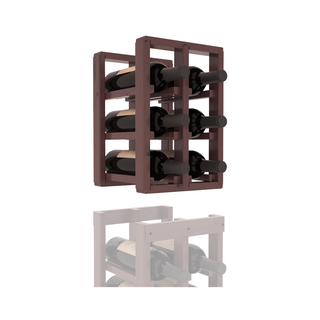 Elementcollection 2 Column Standard Wood Wine Rack Extender Walnut Stained