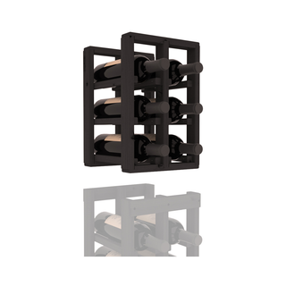 Elementcollection 2 Column Standard Wood Wine Rack Extender Black Stained