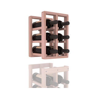 Elementcollection 2 Column Standard Wood Wine Rack Extender Unstained
