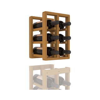 Elementcollection 2 Column Standard Wood Wine Rack Extender Oak Stained
