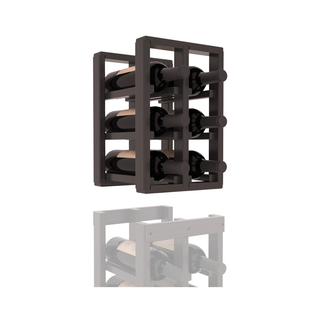 Elementcollection 2 Column Standard Wood Wine Rack Extender Black Stained