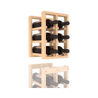 Elementcollection 2 Column Standard Wood Wine Rack Extender Unstained Element Collection