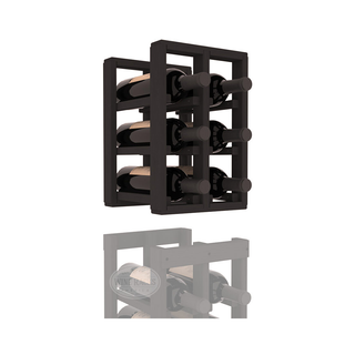 Elementcollection 2 Column Standard Wood Wine Rack Extender Black Stained