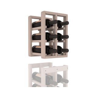 Elementcollection 2 Column Standard Wood Wine Rack Extender Greywash Stained