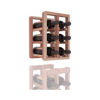 Elementcollection 2 Column Standard Wood Wine Rack Extender Unstained