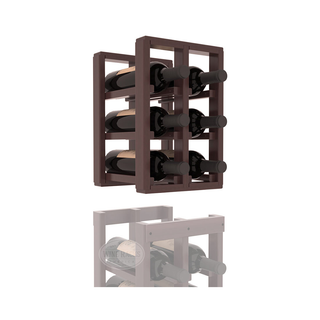 Elementcollection 2 Column Standard Wood Wine Rack Extender Walnut Stained