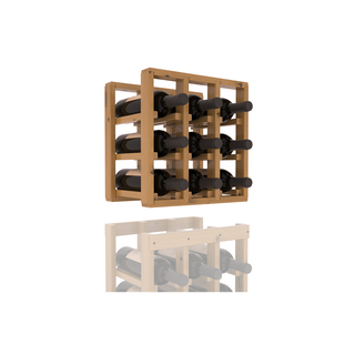 Elementcollection 3 Column Standard Wood Wine Rack Extender Oak Stained