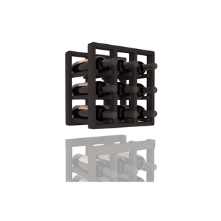 Elementcollection 3 Column Standard Wood Wine Rack Extender Black Stained