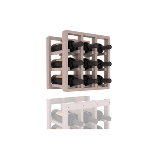 Elementcollection 3 Column Standard Wood Wine Rack Extender Greywash Stained