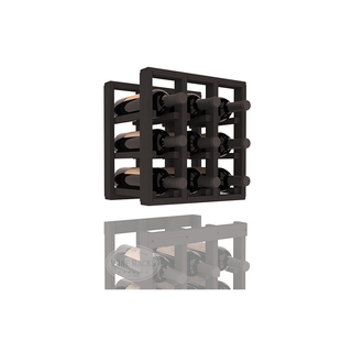 Elementcollection 3 Column Standard Wood Wine Rack Extender Black Stained