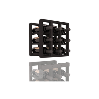 Elementcollection 3 Column Standard Wood Wine Rack Extender Black Stained