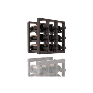 Elementcollection 3 Column Standard Wood Wine Rack Extender Black Stained