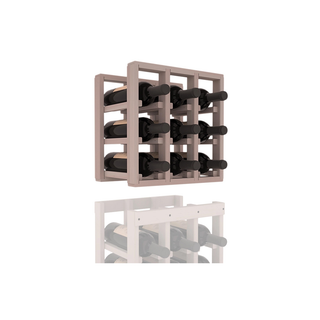 Elementcollection 3 Column Standard Wood Wine Rack Extender Greywash Stained