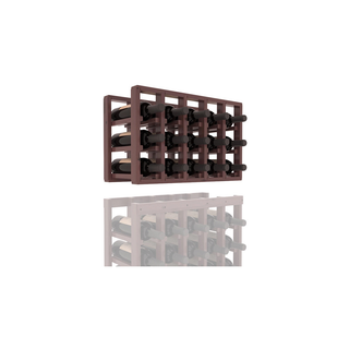 Elementcollection 5 Column Standard Wood Wine Rack Extender Walnut Stained