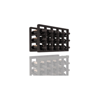 Elementcollection 5 Column Standard Wood Wine Rack Extender Black Stained