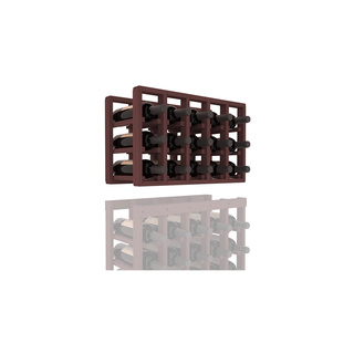 Elementcollection 5 Column Standard Wood Wine Rack Extender Walnut Stained