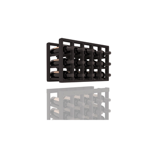 Elementcollection 5 Column Standard Wood Wine Rack Extender Black Stained