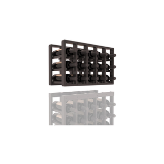 Elementcollection 5 Column Standard Wood Wine Rack Extender Black Stained