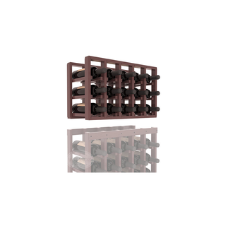 Elementcollection 5 Column Standard Wood Wine Rack Extender Walnut Stained