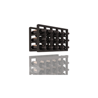 Elementcollection 5 Column Standard Wood Wine Rack Extender Black Stained