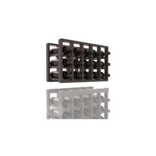 Elementcollection 5 Column Standard Wood Wine Rack Extender Black Stained