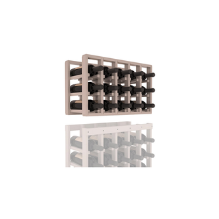Elementcollection 5 Column Standard Wood Wine Rack Extender Greywash Stained