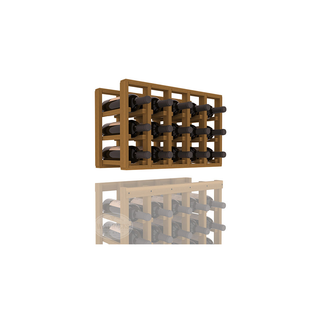 Elementcollection 5 Column Standard Wood Wine Rack Extender Oak Stained