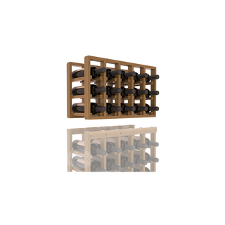 Elementcollection 5 Column Standard Wood Wine Rack Extender Oak Stained