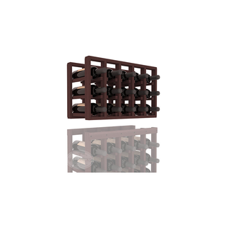 Elementcollection 5 Column Standard Wood Wine Rack Extender Walnut Stained