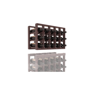 Elementcollection 5 Column Standard Wood Wine Rack Extender Walnut Stained