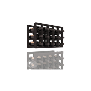 Elementcollection 5 Column Standard Wood Wine Rack Extender Black Stained