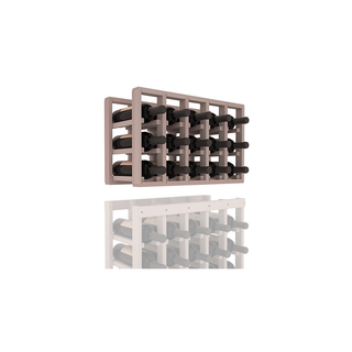 Elementcollection 5 Column Standard Wood Wine Rack Extender Greywash Stained