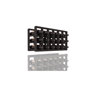 Elementcollection 6 Column Standard Wood Wine Rack Extender Black Stained
