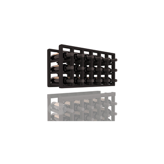 Elementcollection 6 Column Standard Wood Wine Rack Extender Black Stained