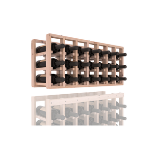 Elementcollection 7 Column Standard Wood Wine Rack Extender Unstained