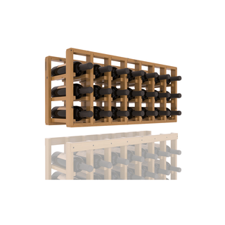 Elementcollection 7 Column Standard Wood Wine Rack Extender Cherry Stained