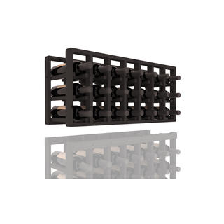Elementcollection 7 Column Standard Wood Wine Rack Extender Black Stained